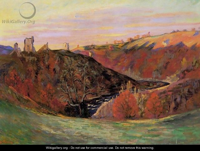 Sunset On The Creuse - Armand Guillaumin