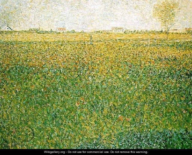 Alfalfa Fields Saint Denis - Georges Seurat