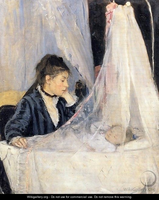 The Cradle 1872 - Berthe Morisot