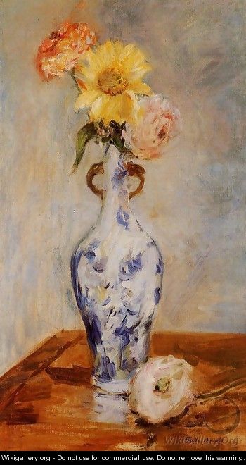 The Blue Vase - Berthe Morisot