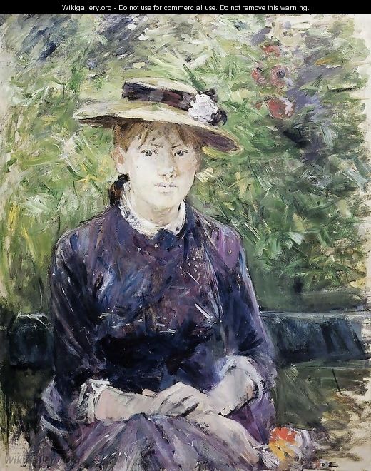 Portrait Of Paule Gobillard - Berthe Morisot