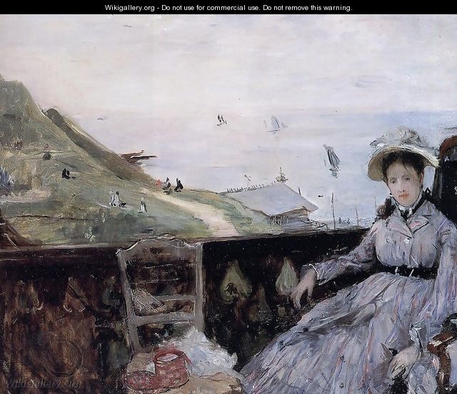 On The Terrace - Berthe Morisot