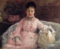 The Pink Dress Aka Poop - Berthe Morisot