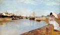 The Harbor at Lorient 1869 - Berthe Morisot