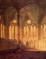 The Chapter House Salisbury Chathedral - Joseph Mallord William Turner