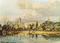 South View Of Christ Church Etc From The Meadows - Joseph Mallord William Turner