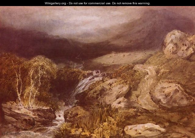 Mountain Stream Coniston - Joseph Mallord William Turner