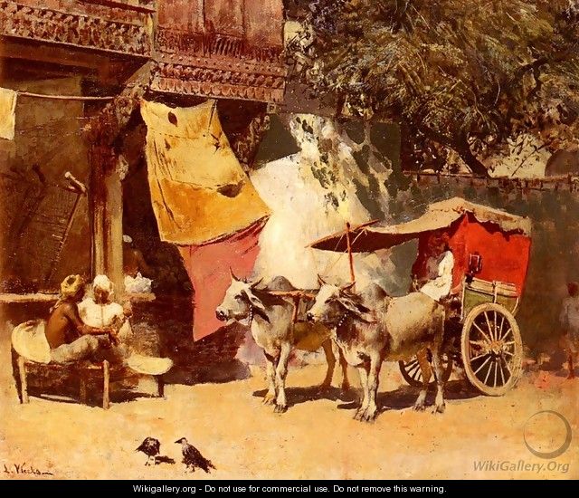 An Indian Gharry - Edwin Lord Weeks