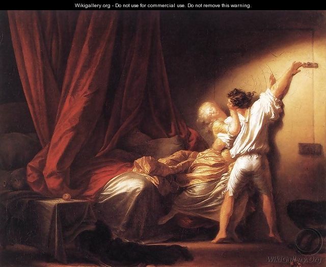 The Bolt (Le Verrou) c. 1778 - Jean-Honore Fragonard