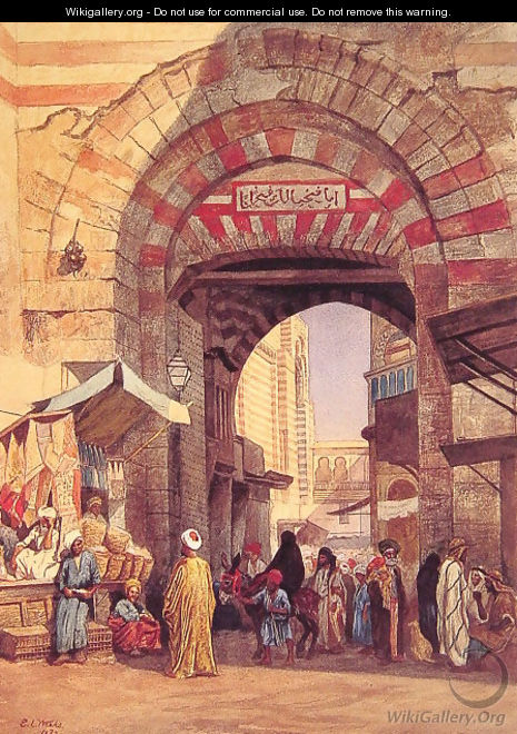 The Moorish Bazaar - Edwin Lord Weeks
