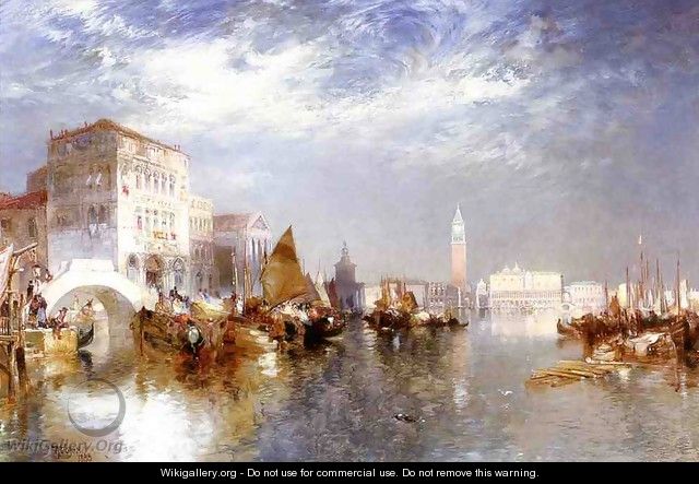 Glorious Venice - Thomas Moran
