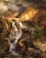 Cascading Water - Thomas Moran
