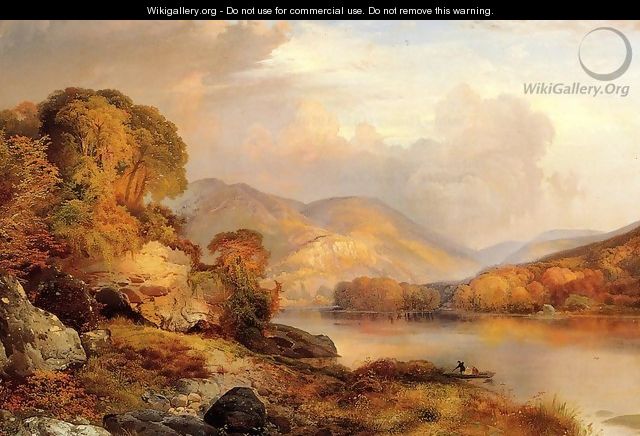 Autumn Landscape - Thomas Moran