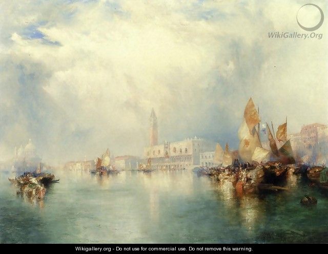 Venice Grand Canal - Thomas Moran