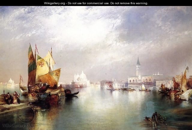 The Splendor Of Venice - Thomas Moran