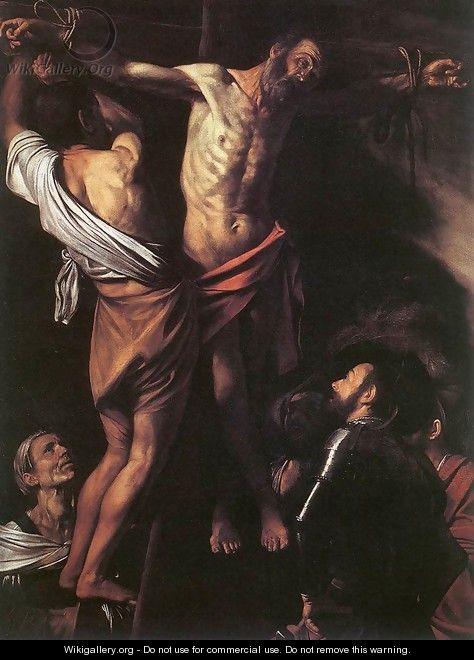 The Crucifixion of St Andrew c. 1607 - Caravaggio
