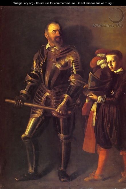 Portrait of Alof de Wignacourt 1607-08 - Caravaggio