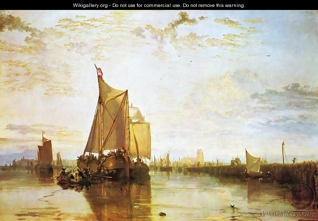 Dort The Dort Packet Boat From Rotterdam Bacalmed - Joseph Mallord William Turner