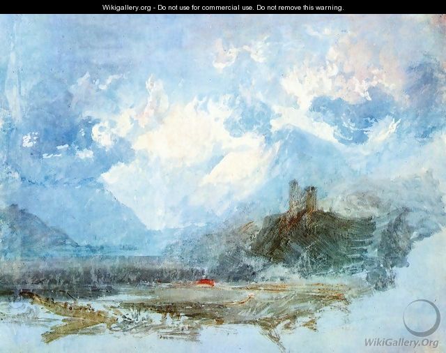 Dolbadern Castle 1799 - Joseph Mallord William Turner
