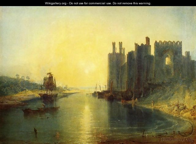 Caernarvon Castle - Joseph Mallord William Turner