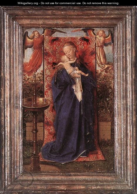 Madonna and Child at the Fountain 1439 - Jan Van Eyck