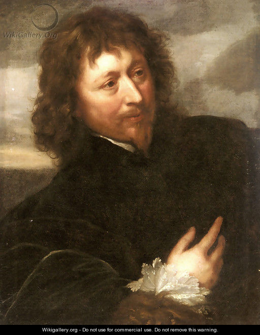 Portrait Of Endymion Porter - Sir Anthony Van Dyck