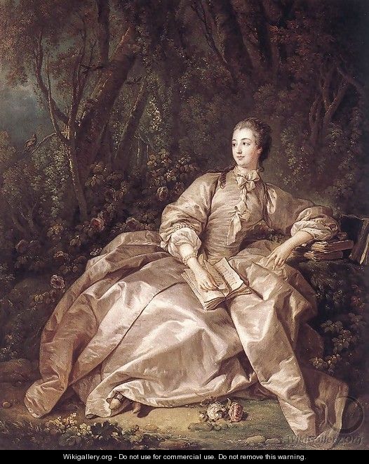 Madame de Pompadour 1758 - François Boucher