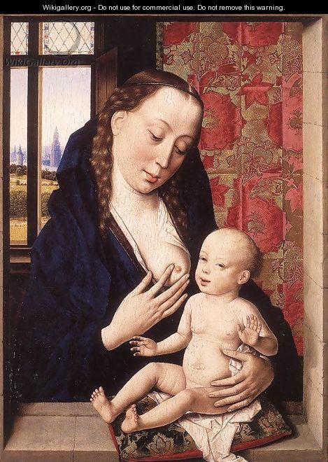 Mary and Child c. 1465 - Dieric the Elder Bouts