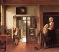 The Bedroom 1658-60 - Pieter De Hooch