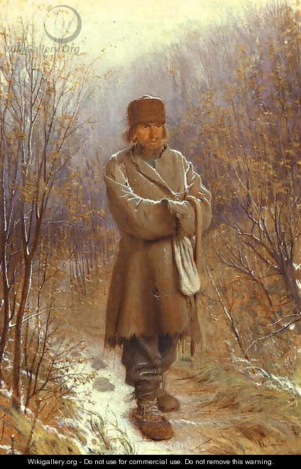 Meditator - Ivan Nikolaevich Kramskoy