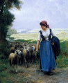 The Young Shepherdess - Julien Dupre