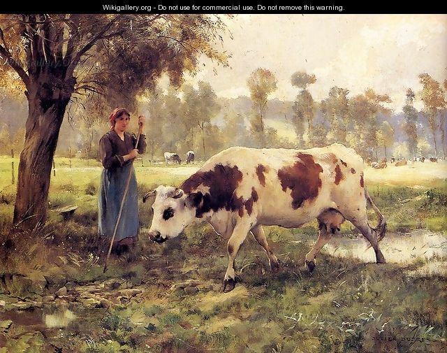 Cows At Pasture - Julien Dupre
