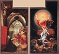 Annunciation and Resurrection c. 1515 - Matthias Grunewald (Mathis Gothardt)