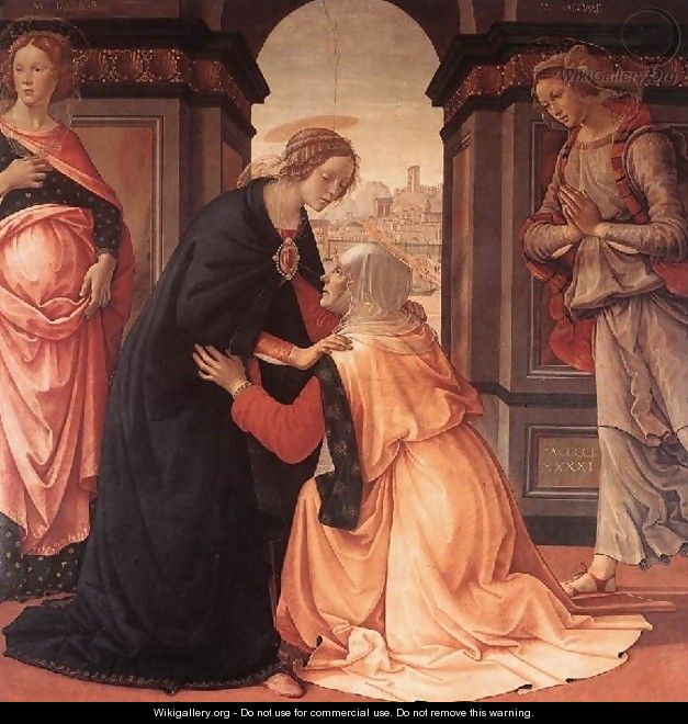 Visitation c. 1491 - Domenico Ghirlandaio