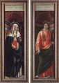 St Catherine of Siena and St Lawrence 1490-98 - Domenico Ghirlandaio