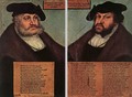 Portraits of Johann I and Frederick III the wise, Electors of Saxony 1533 - Lucas The Elder Cranach