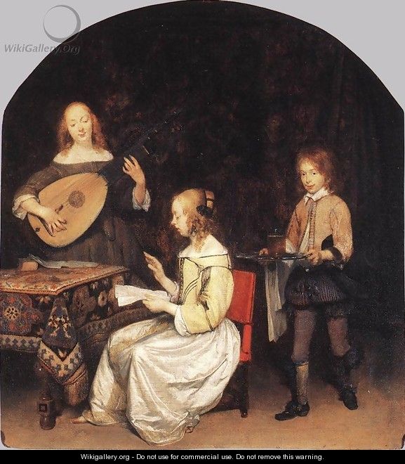 The Concert c. 1657 - Gerard Ter Borch