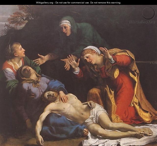 Lamentation of Christ 1606 - Annibale Carracci