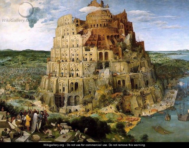 The Tower of Babel 1563 - Pieter the Elder Bruegel