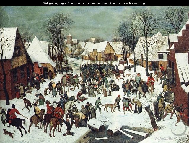 The Slaughter of the Innocents 1565-66 - Pieter the Elder Bruegel