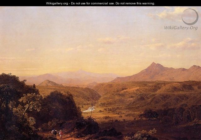 Scene Among The Andes - Frederic Edwin Church