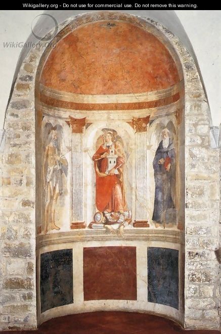 Apse Fresco - Domenico Ghirlandaio