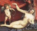 Venus and Cupid 1540 - Lorenzo Lotto