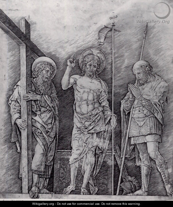 The Resurrection Of Christ - Andrea Mantegna