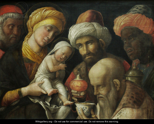 Adoration Of The Magi - Andrea Mantegna