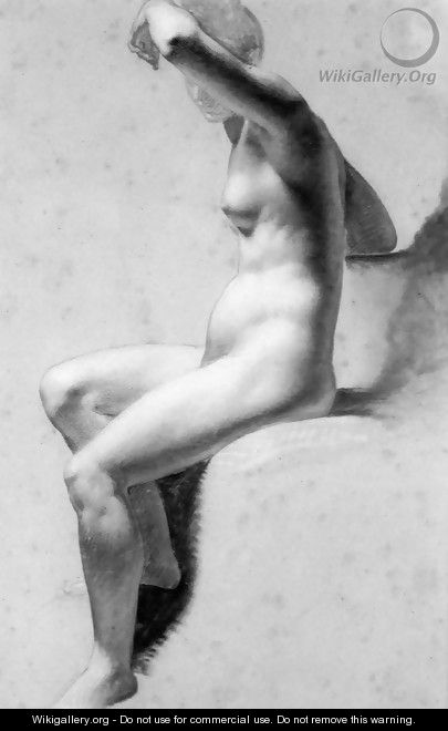 Female Nude Raising Her Arm4 - Pierre-Paul Prud