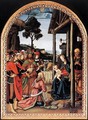 Adoration of the Kings (Epiphany) c. 1476 - Pietro Vannucci Perugino