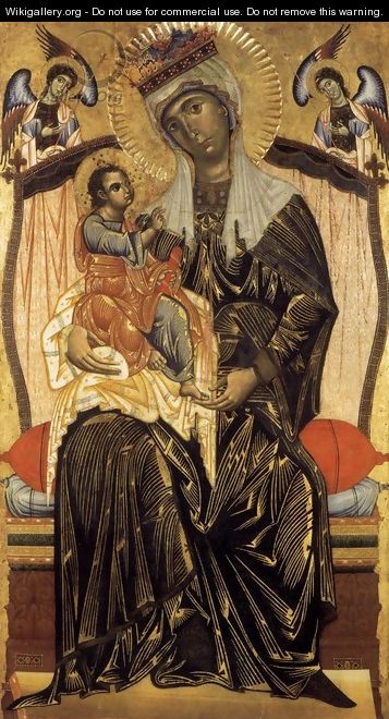 Madonna and Child c. 1265 - Coppo Di Marcovaldo