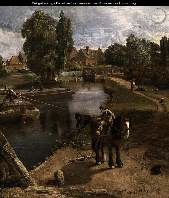 Flatford Mill (detail) 1817 - John Constable