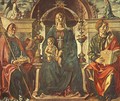 Madonna with the Child and Saints 1474 - Francesco Del Cossa